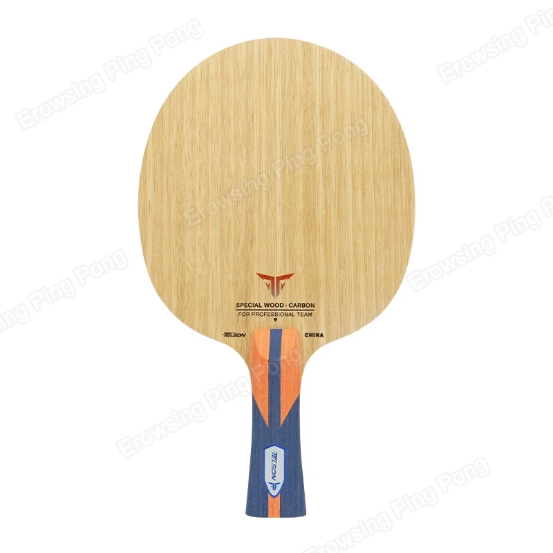 LOKI TELSON CHINA Table Tennis Blade 5 Wood 2 Aramid Carbon Fiber Ping Pong Paddle for Loop & Fast Attack High Performance