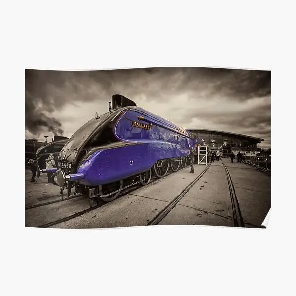 Mallard At Shildon  Poster Painting Vintage Art Picture Mural Print Home Decoration Room Modern Funny Wall Decor No Frame