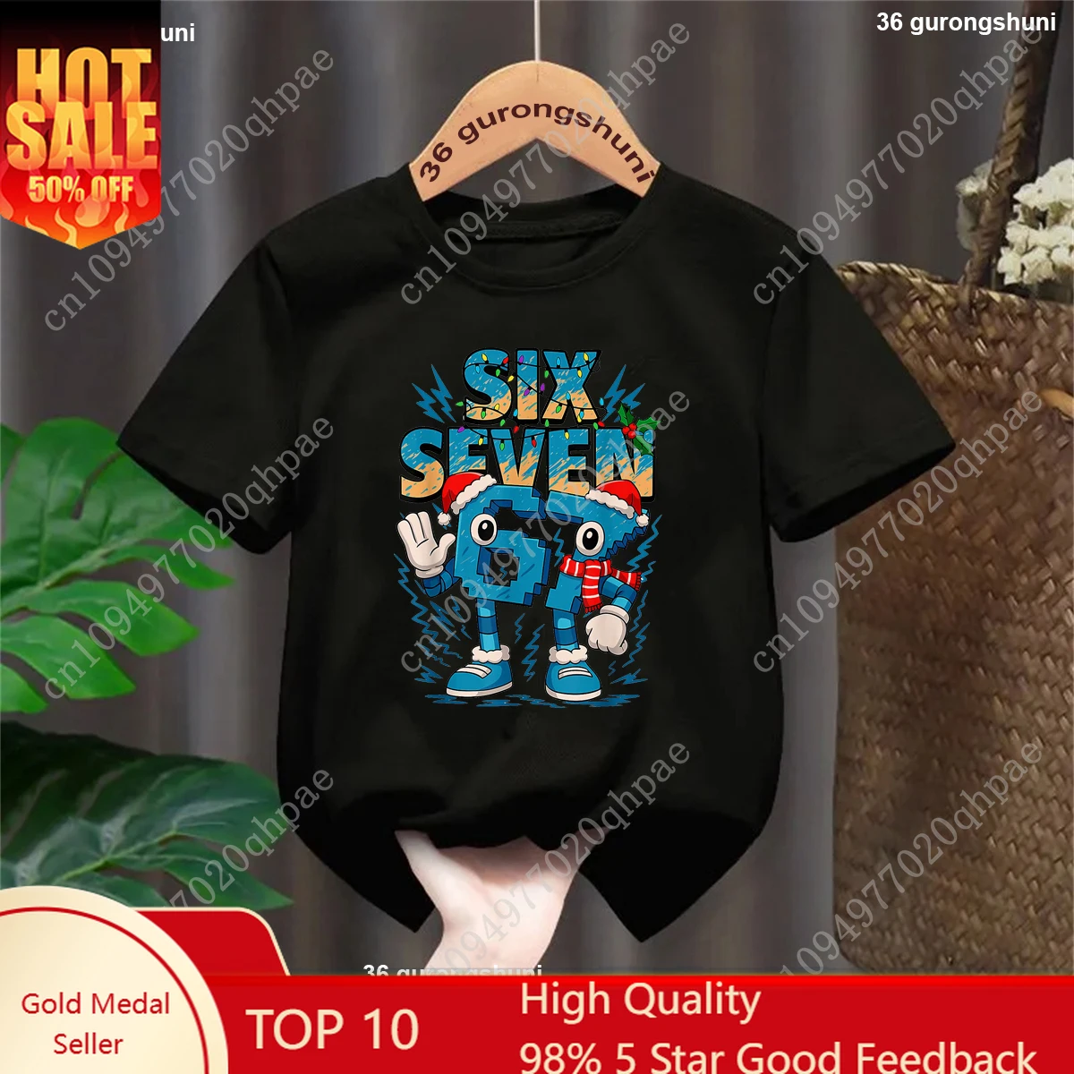 

Italian Brainrot 67 Six Seven Meme Printed T Shirt Girls/Boys Christmas Gift T-Shirt White/Pink/Blue/Grey/Yellow/Black Tshirt