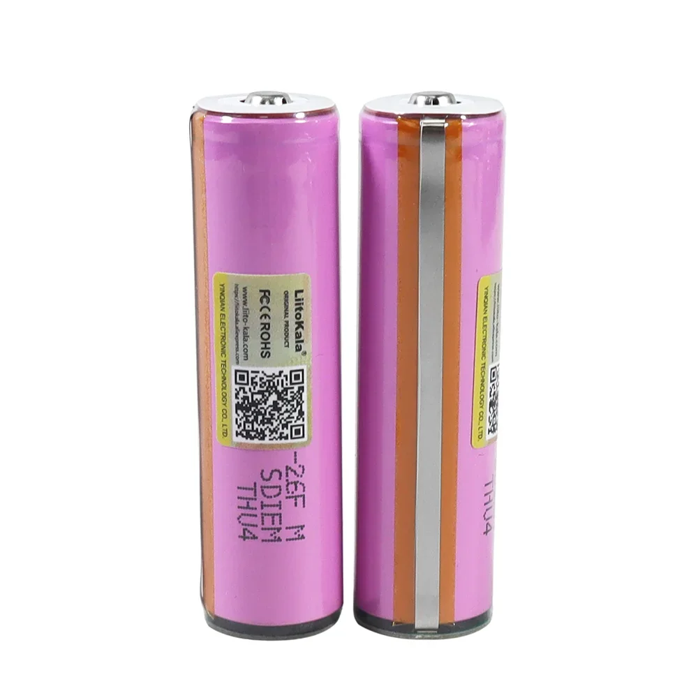 VEITOKALA-Batterie au lithium 18650 V protégée, 2600mAh, aste avec PCB, ICR18650-26F M Eddie ion, 1-10PCS, Nouveau, Original