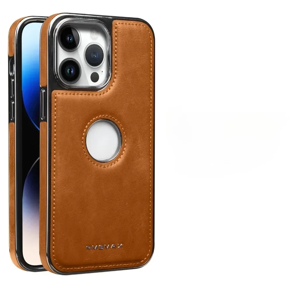 

Кожаный чехол для телефона iPhone 16 Pro max для iPhone 16, 15 Plus, 14, 13, 12 Pro Max, противоударный защитный чехол