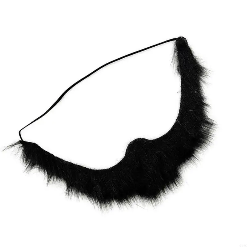 Q39C False Mustache False Beards Old Man Beard False Costume Whiskers Halloween Beard Artificial Beard Party Accessories