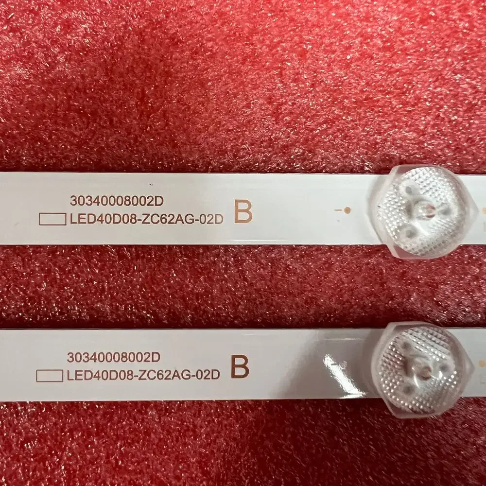 8LED แถบไฟแบ็คไลท์ LED สำหรับ30340008002D LE40A31 30340008002D LED40D08-ZC62AG-02D