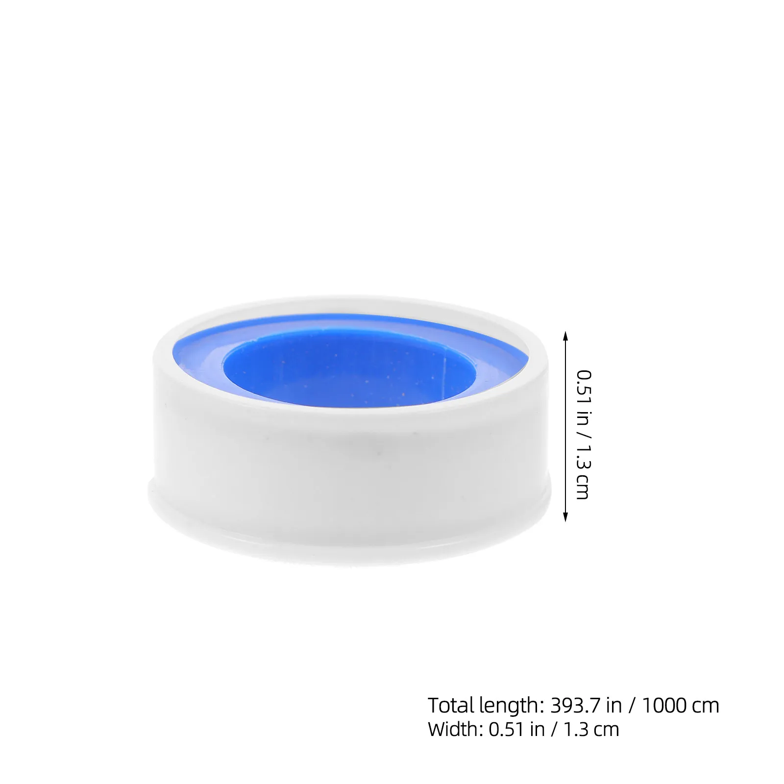 PTFE Tape 10 Rolls Leak-Proof Pipe Sealing Tape for Water Gas Plumbing Applications High-Toughness