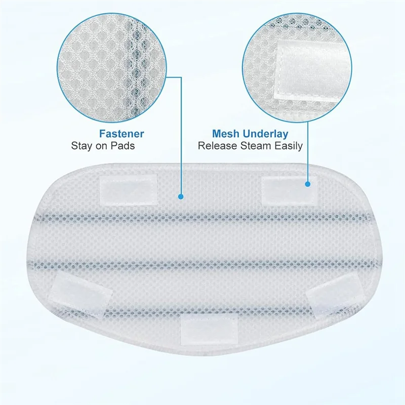 KEOL-Ersatz Steam Mop Pads Steam Mop Cleaner Mikrofaser Pur Steam Mop für die Bodenreinigung von Dampfgarern