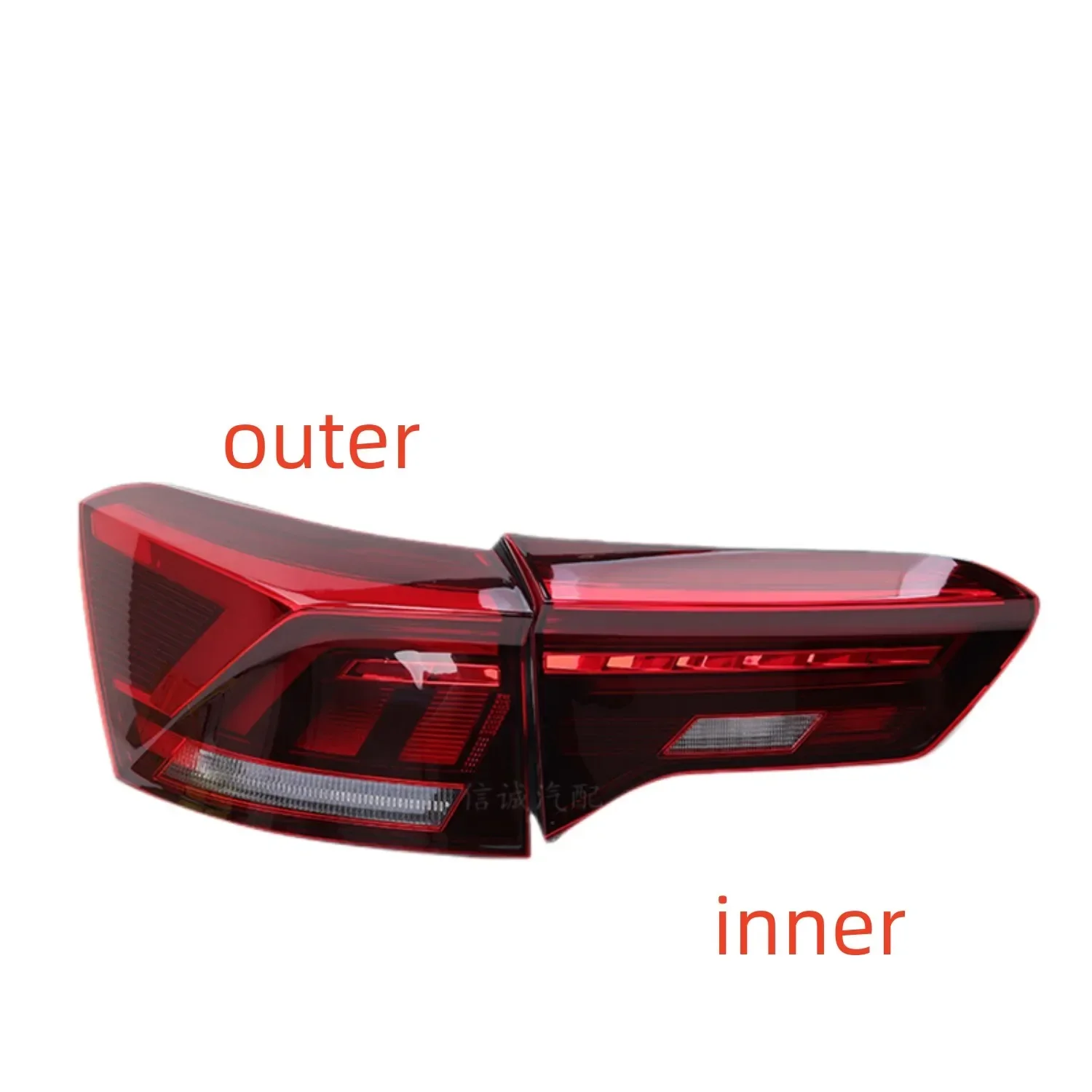 

Car Led Tail Light Taillight Rear Lamp for Volkswagen vw T-ROC 18-22 Brake Driving Lamp Turn Signal