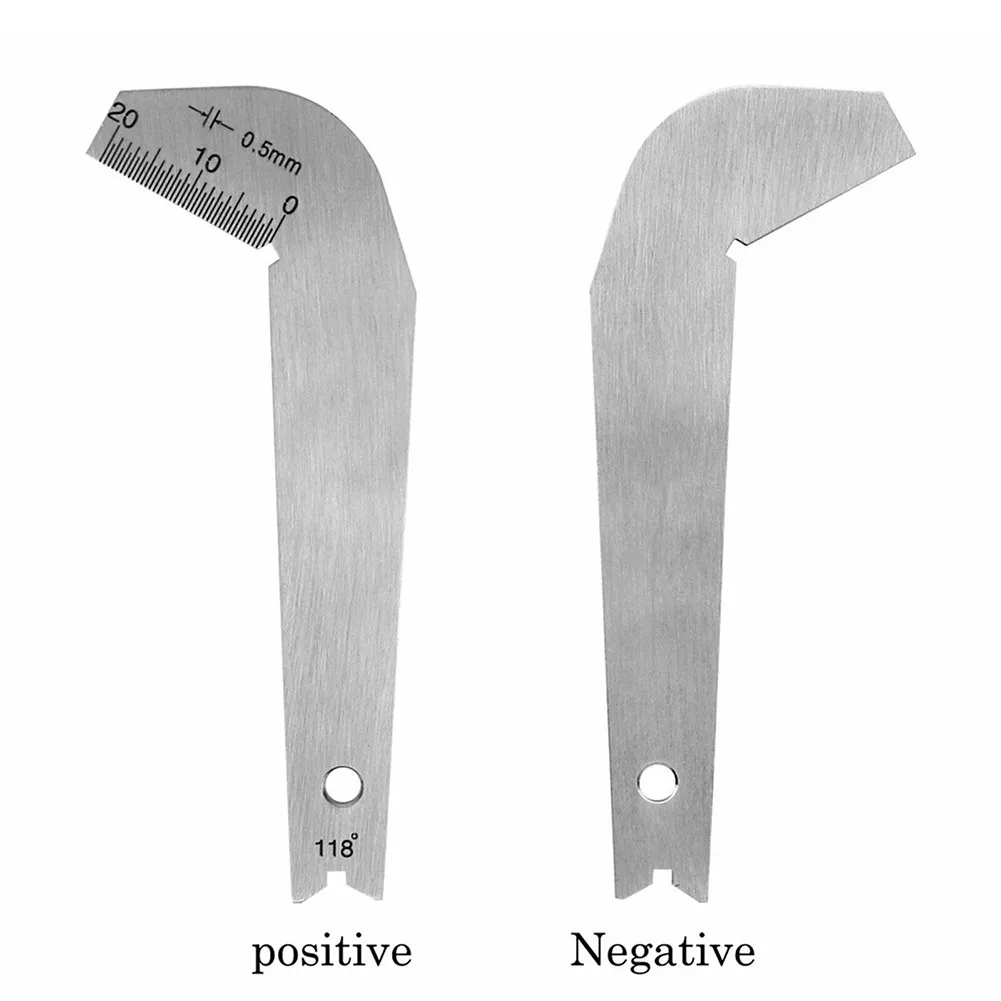 Tool Angle Gauge Angle Inspection Gauge Sharpening 118 Degree Useful Wear Resistant 1pc Convenient High Quality