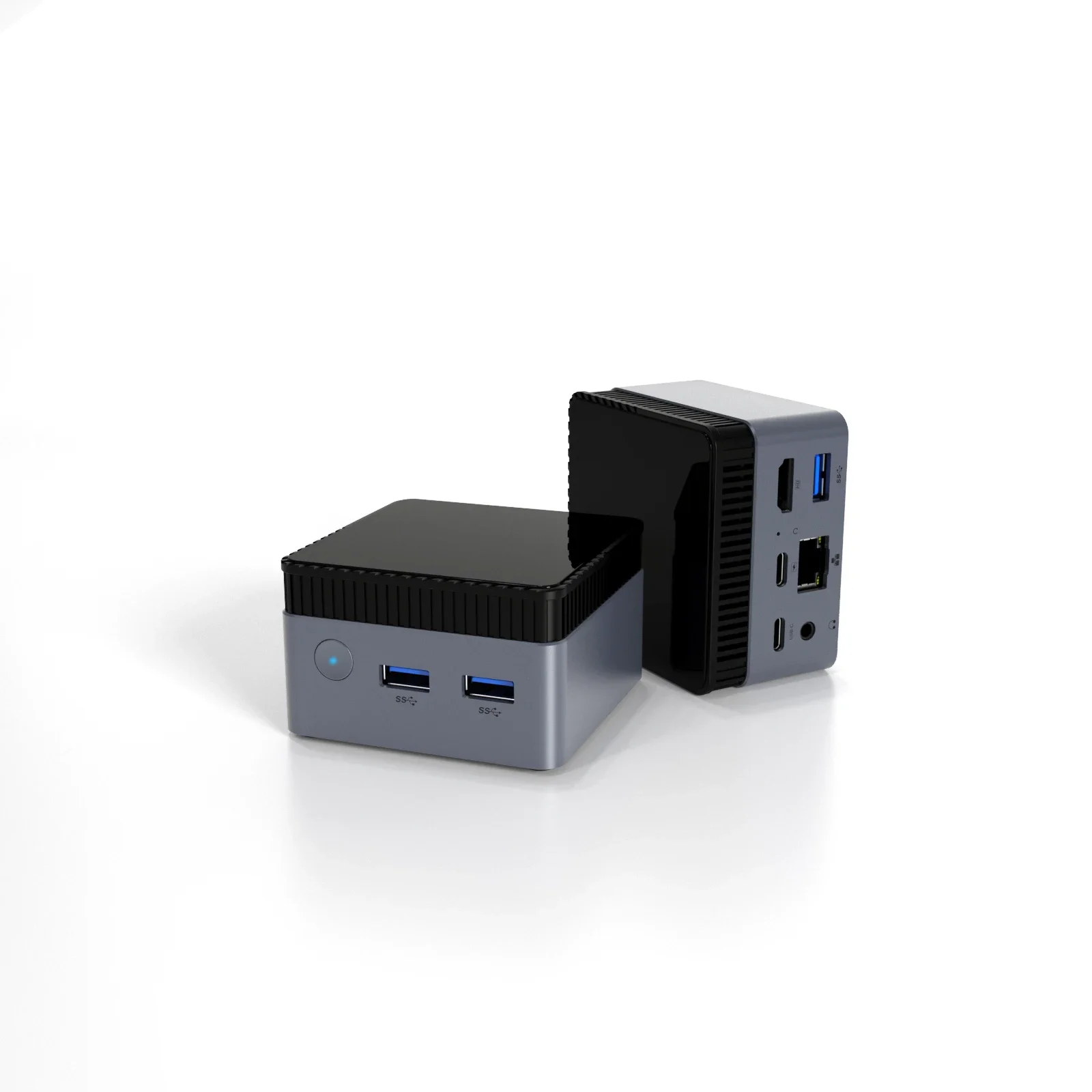 SZBOX ZX01 PLUS Pocket Mini PC Intel N150 LPDDR5 12GB M.2 SSD Type-C Office Desktop Gamer Computer Wifi5 BT5.0 Windows 11 PRO