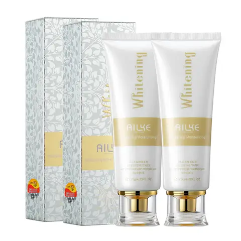 AILKE Whitening Anti-Aging Face Wash, Reduce Wrinkles, Pimples, Oily Skin, Deeply Cleanses & Removes Impurities Facial Cleanser