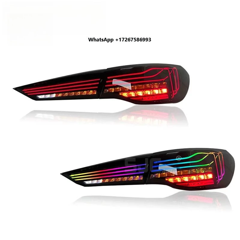 SJC Auto Hot Sale Car Taillight for 4 Series G22 G82 Modified CSL RGB Style LED Back Tail Lamp Multicolor Rear Lamp