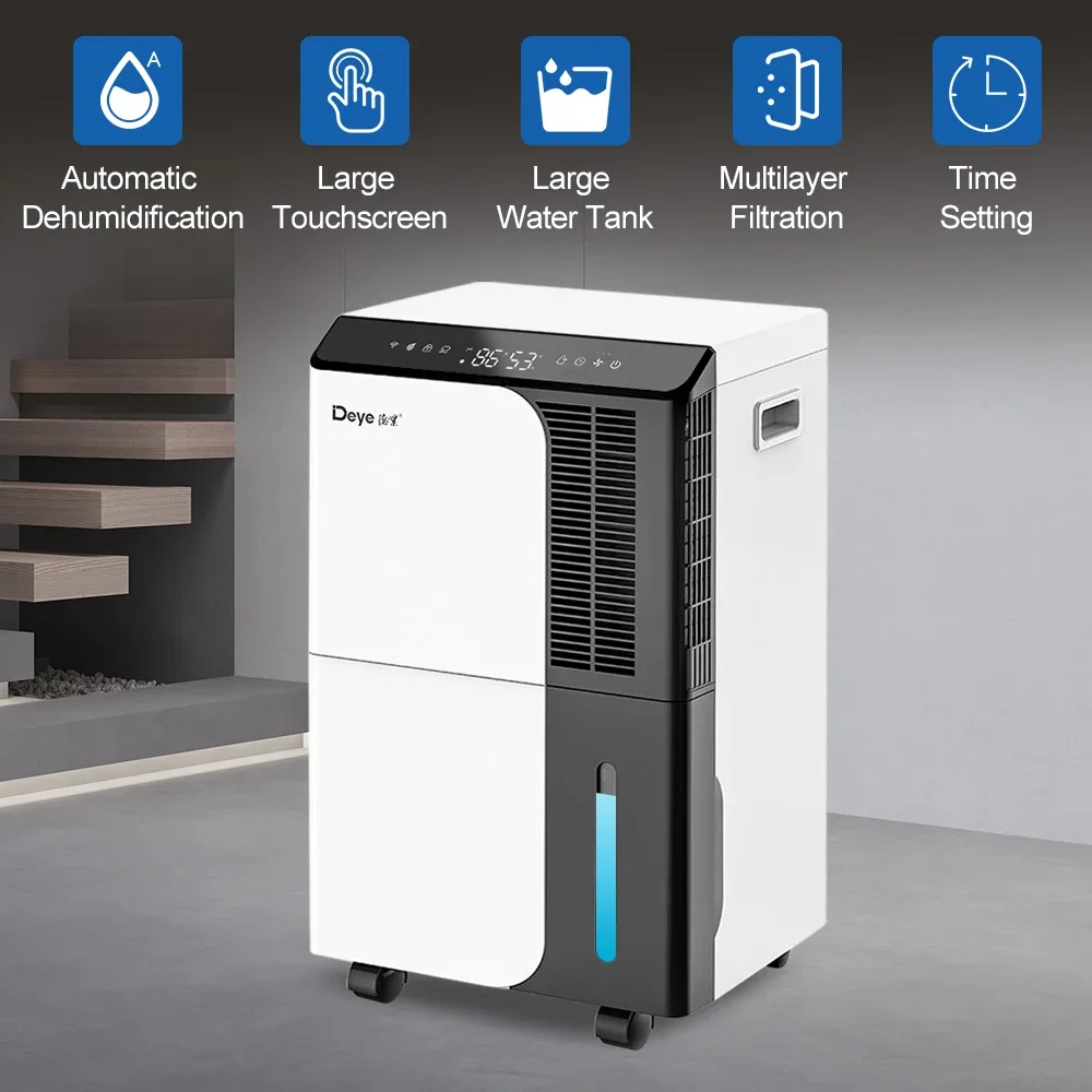 Deye DYD-D50C 50L المورد المهنية الغابات المدمج Inionizer لتنقية الهواء مزيل الرطوبة التجاري