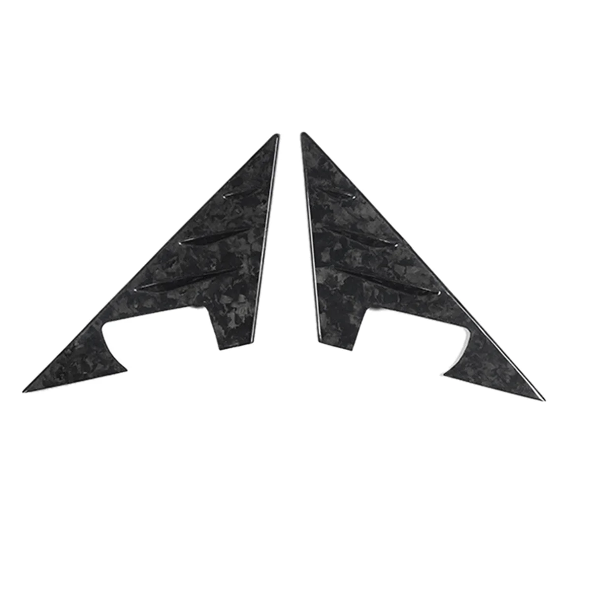 

Forged Pattern Car A-Pillar Triangle Decoration Cover Trim Stickers for BMW 3 Series G20 2020-2023 Trim Accessories