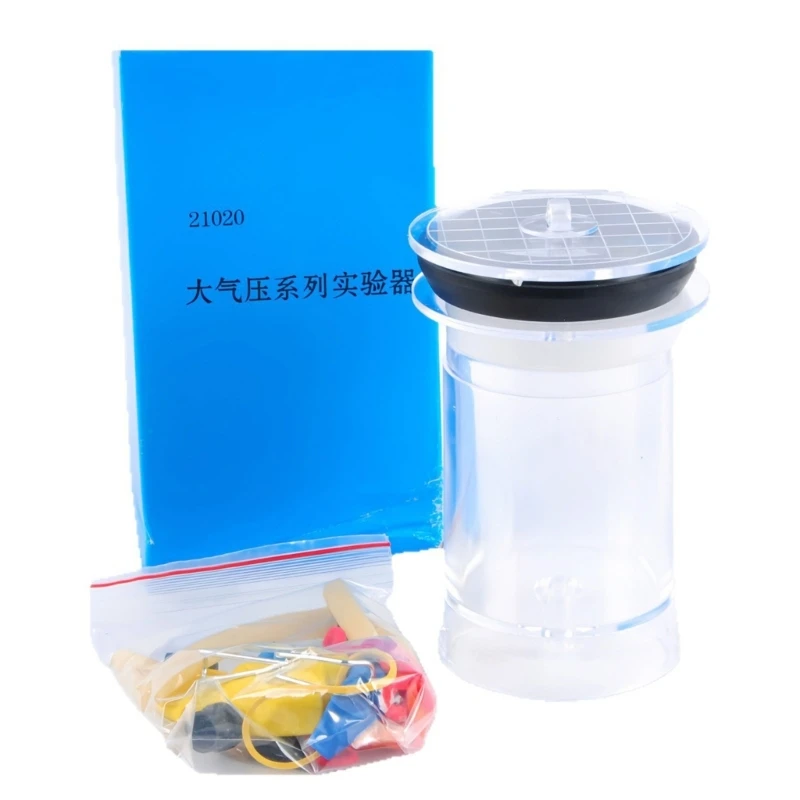 Atmospheric Pressure Experiment Set with Plastic Teaching Apparatus for Observable Physics Demonstrations, Classroom H8WD
