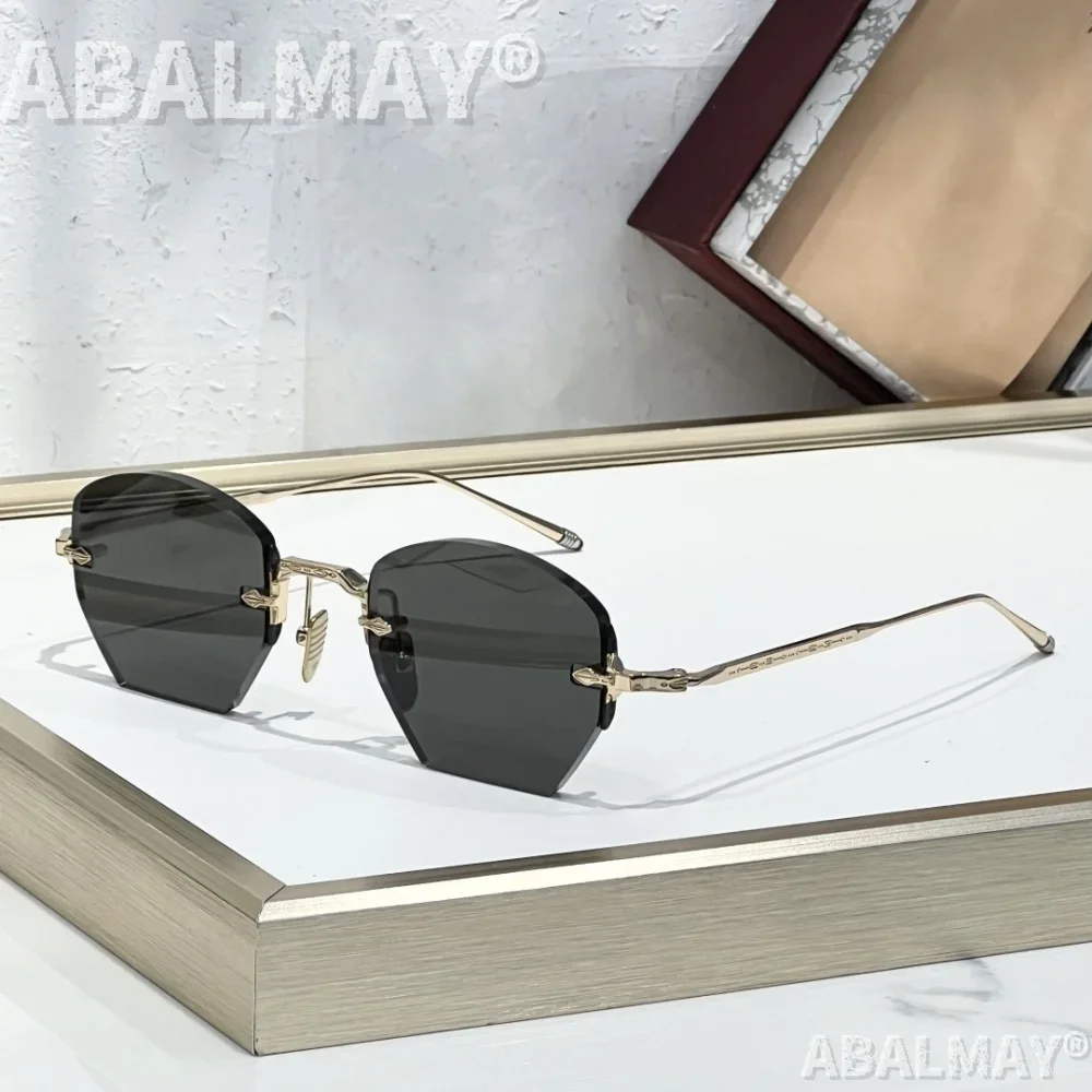 أفضل النظارات الشمسية عالية الجودة للرجال والنساء حجم OATMAN 48-25 نمط UV400 ريترو موضة تصميم خاص نظارات شمسية مع صندوق