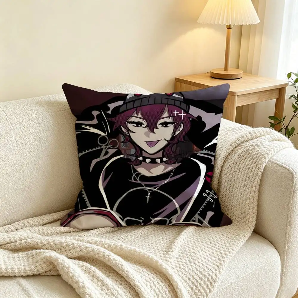 Game K-Killer C-Chat Ronin Pillow Case Square Double-Sided Sofa Cushion Cover Bedroom Bedside Pillow