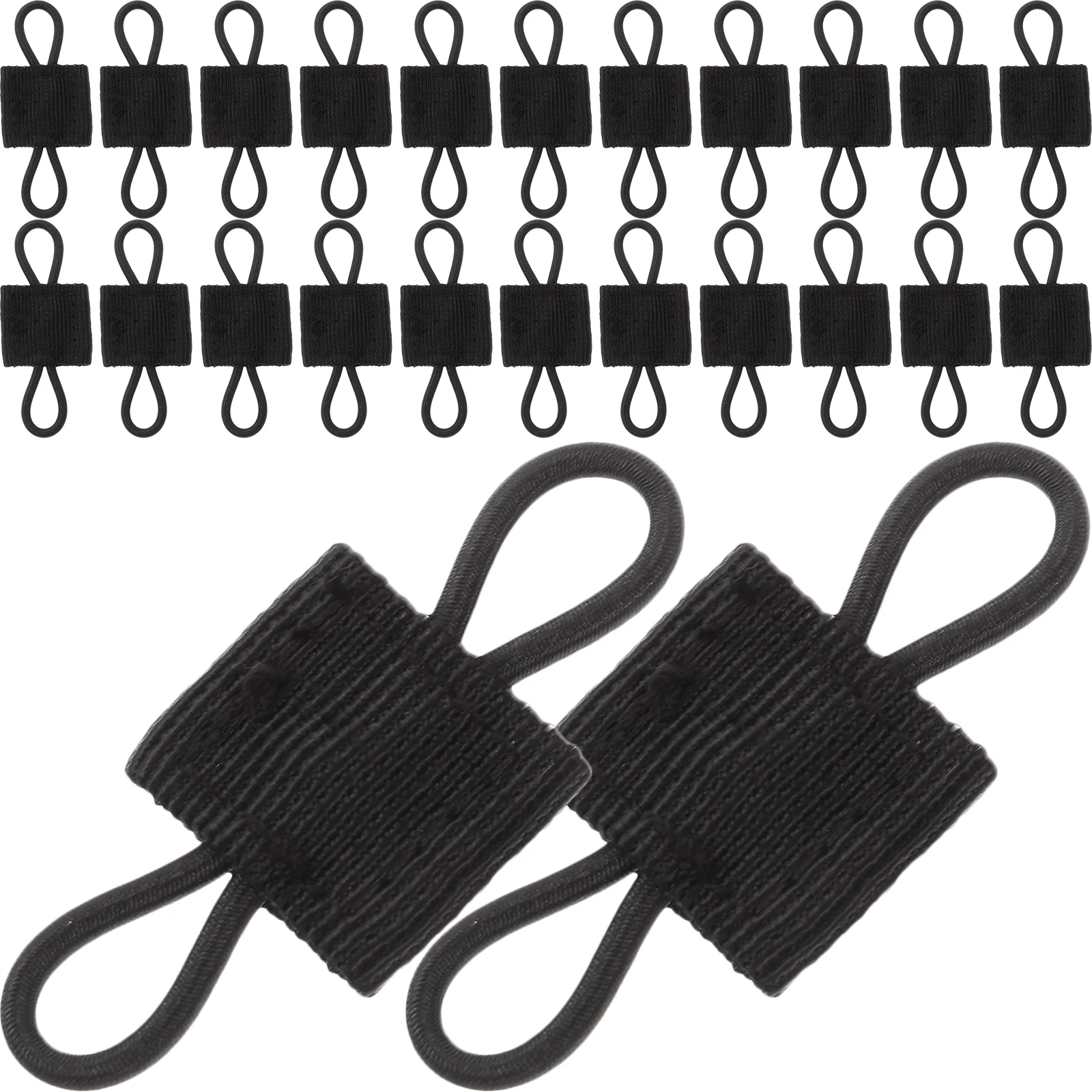 

20pcs Nylon Interphone Fastener Retention Tabs For Backpack Hand Free Holder Outdoor Camping Travel Replacement Accessories