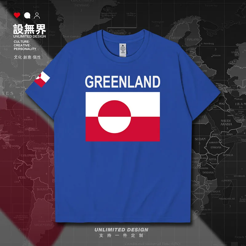 Greenland Grl Kalaallit Nunaat Greenlandic Inuit Greenlander Gl Mens T Shirt Brands New White Casual Jerseys Summer Clothes-image