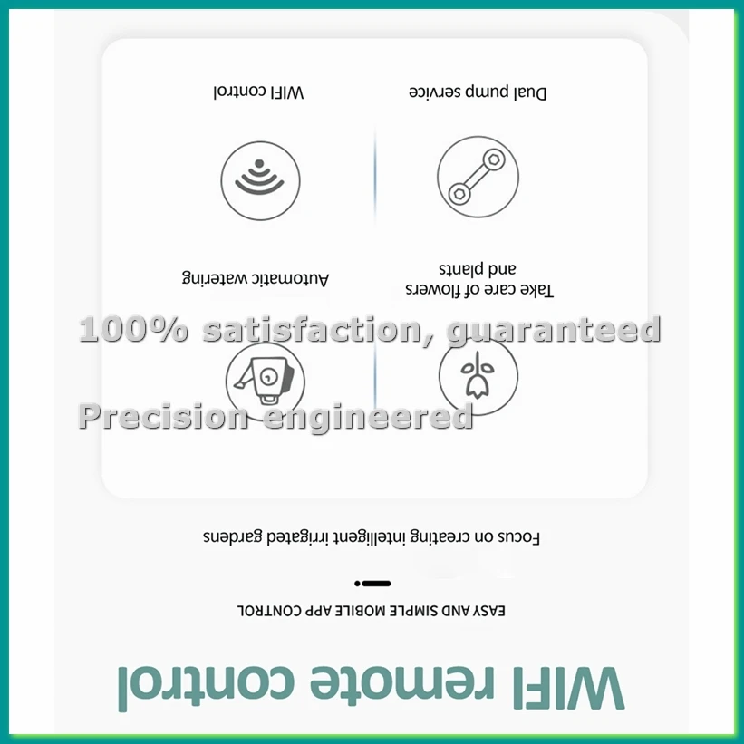 

Умное устройство для полива растений по Wi-Fi с двойным насосом, автоматическая система капельного орошения с таймером, дистанционное управление для 20 горшков - BCBW