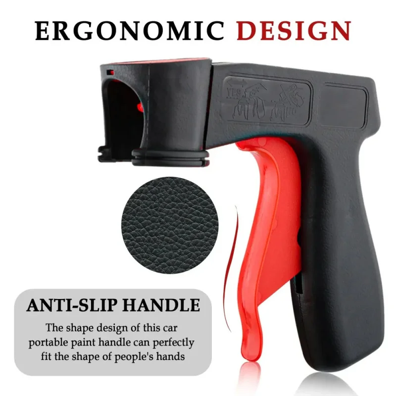 

New Reusable Car Spray Trigger Handle Converts Spray Cans Into A Suitable Repair Paint Sprayer For Home Outdoor DIY Tools