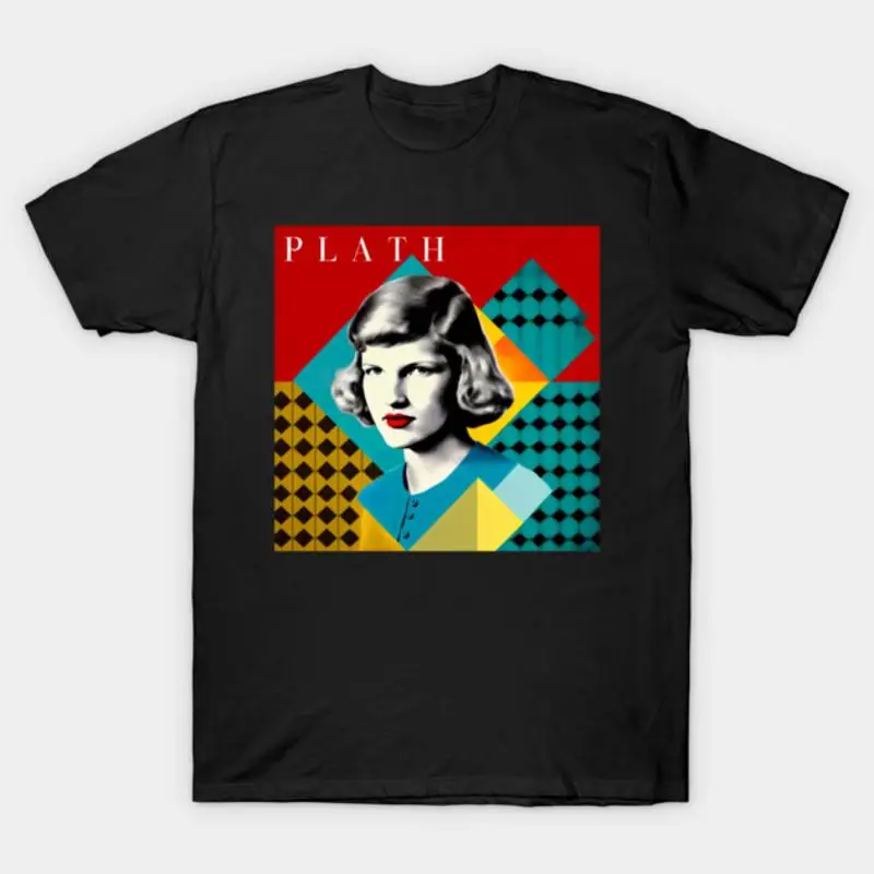 Sylvia Plath Portrait T-Shirt