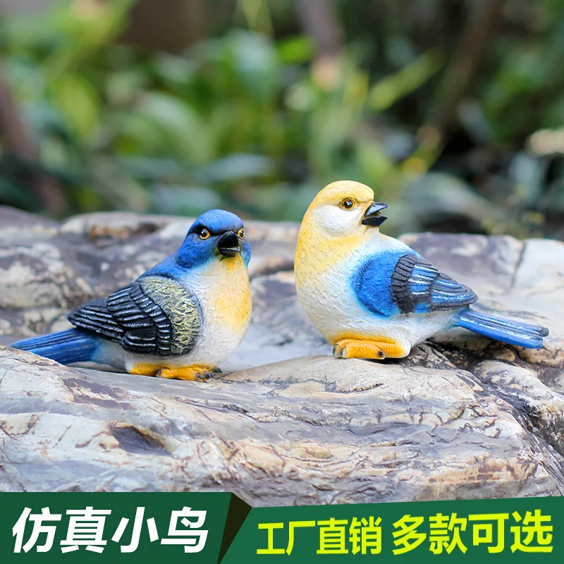 

FRP sculpture real resin bird animal outdoor garden decoration landscape sketch