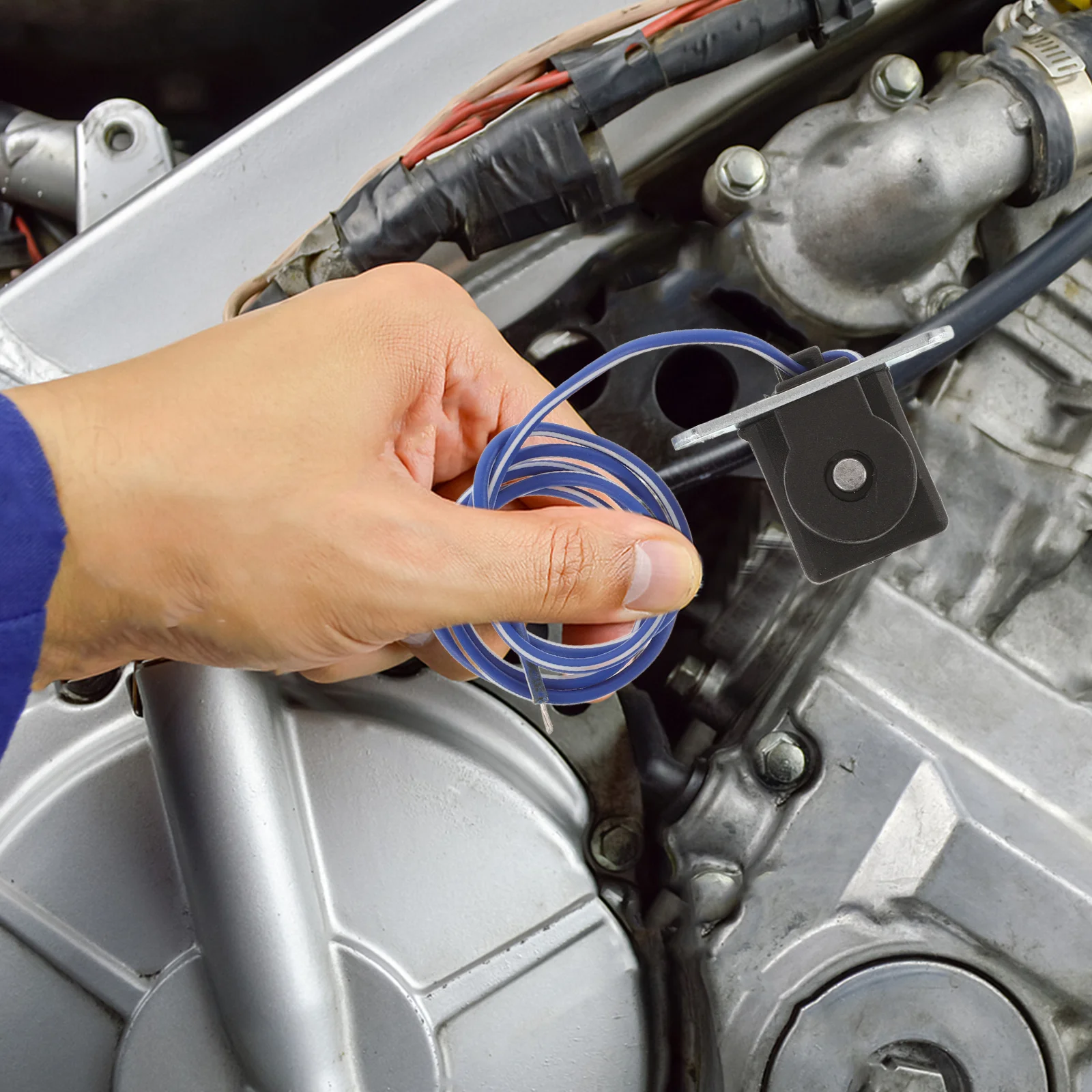 

Coil Trigger Ignition Replacement Durable Copper Plastic Scooter Motorcycle Engine Enhancer Easy Install Stable Performance