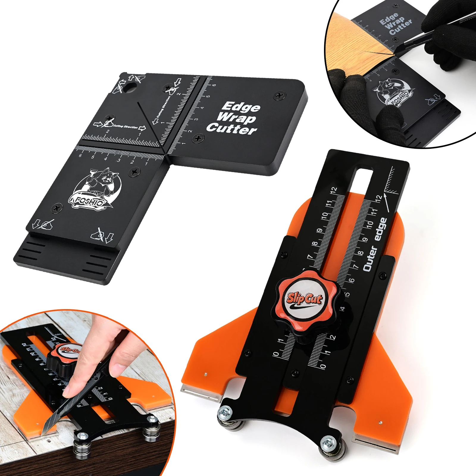 ehdis-エッジラップ精密切断テンプレートコーナー-直線トリミング補助ツール家具デカール紙ビニールフィルムスタイリング用