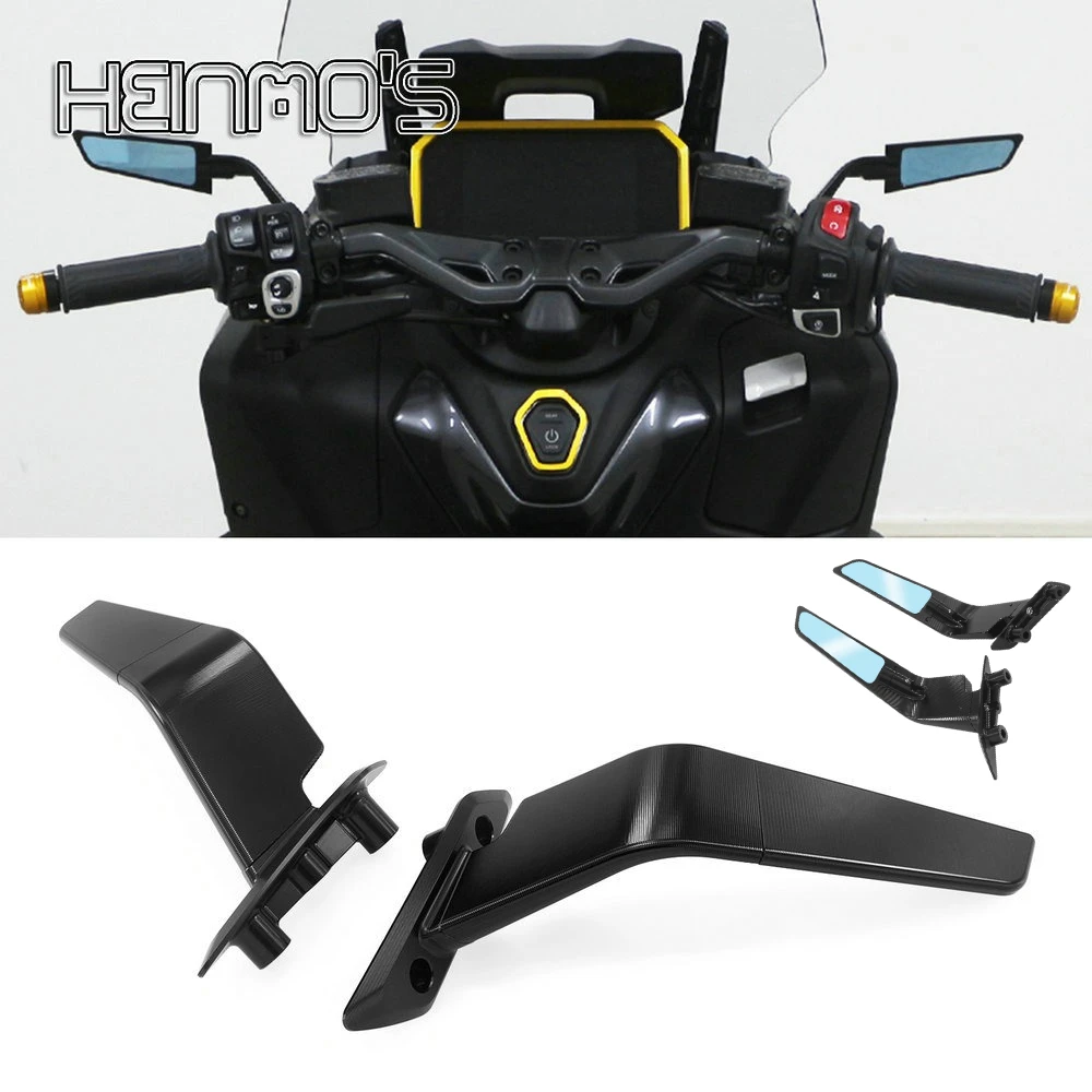 

Mirrors Stealth Winglet Mirror Kit Rotate For Yamaha TMAX560 Tech MAX 2022 2023 2024 Motorcycle Accessories