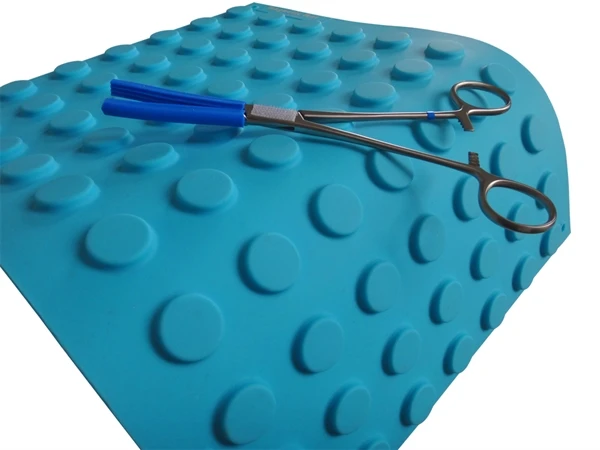 Factory Direct Custom Silicone Magnetic Mats Reusable Autoclavable Pad for Surgical Dental Instruments