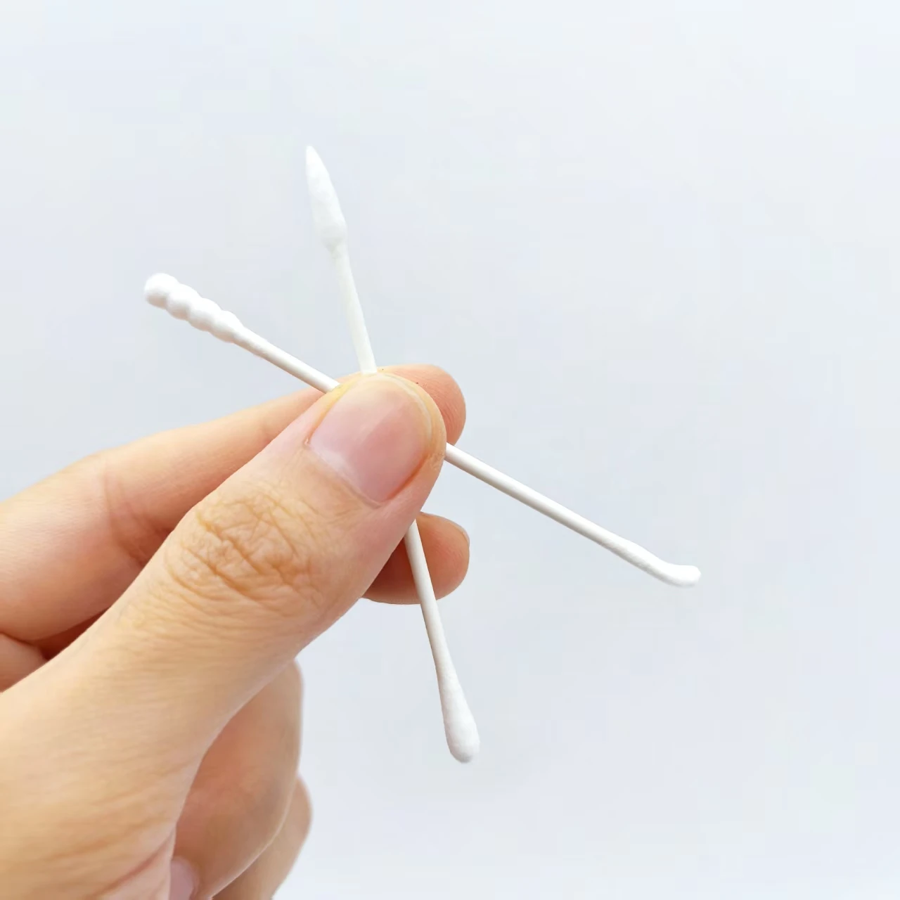 600 قطعة من مسحات القطن المبتكرة لصندوق نمط اليوغا، مسحات قطنية ذات رأسين رفيع، مسحات قطنية هدية منزلية