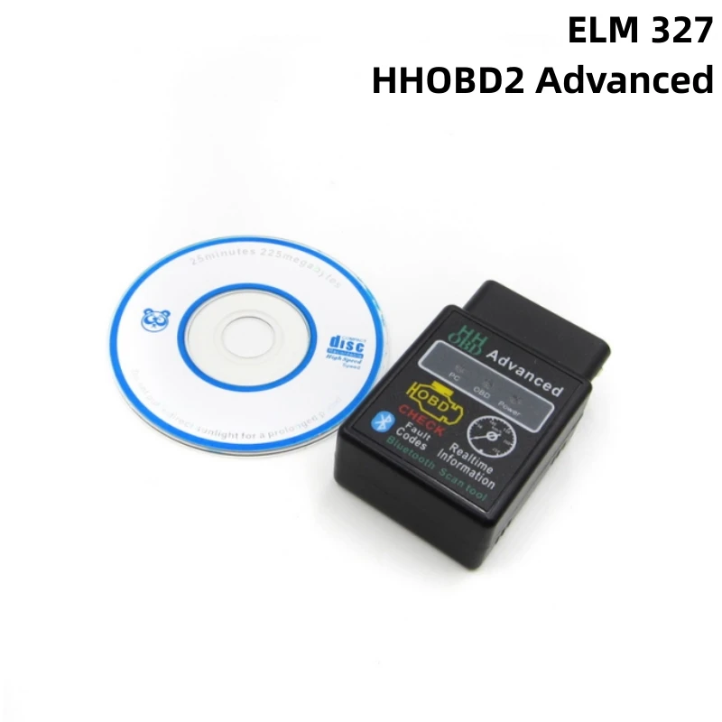 OBD2 Car Scanner Bluetooth HH OBD HHOBD Advanced OBDII OBD2 Car Diagnostic Tool Scanner Code Reader for Android diy electronics