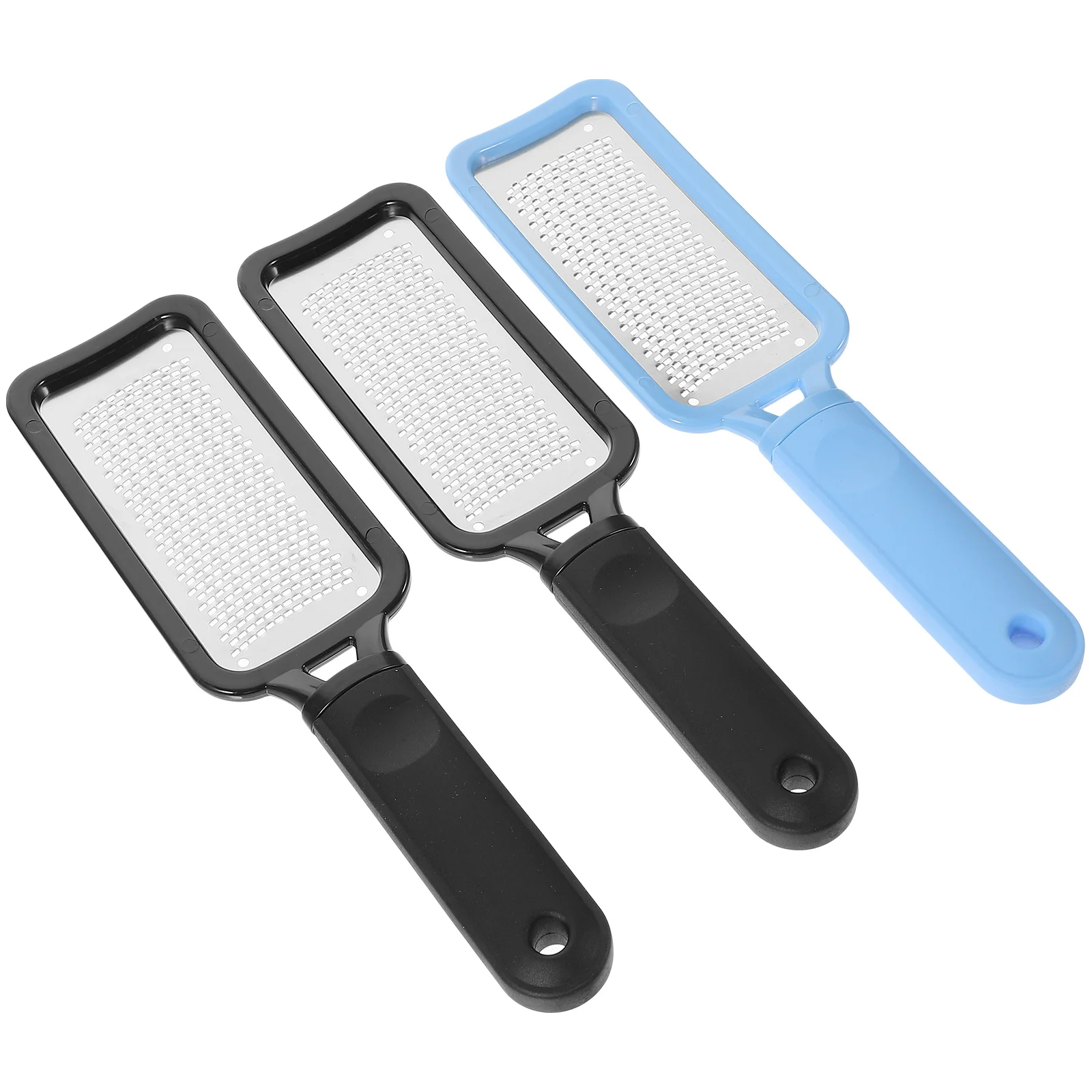 3개입 페디큐어 도구 프리미엄 발 파일 양면 각질 제거기 하드 스킨 그라인더 매니큐어 액세서리 발 관리 여성용