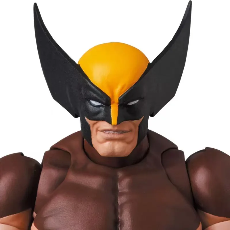 

Original MAFEX 138 Mafex No.138 Wolverine Brown Comic Ver Xmen Reprint Figure Model Collection Toy Gift