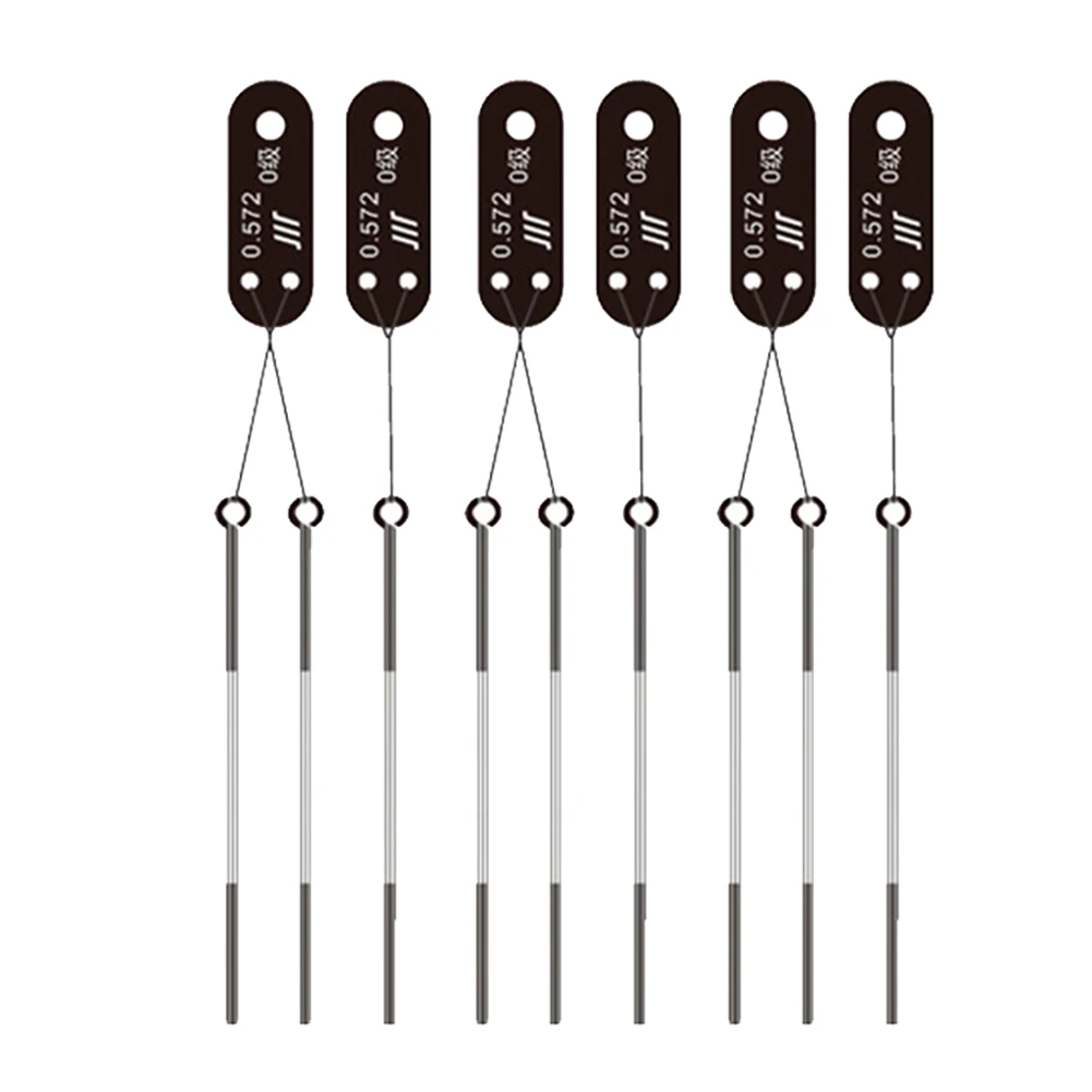 

1 Set 1-level Three-needle Gauge 1-Grade 3-Pin Gauge External Thread Middle Diameter Pin Gauge Tool 0.118-0.572 Instrumentation