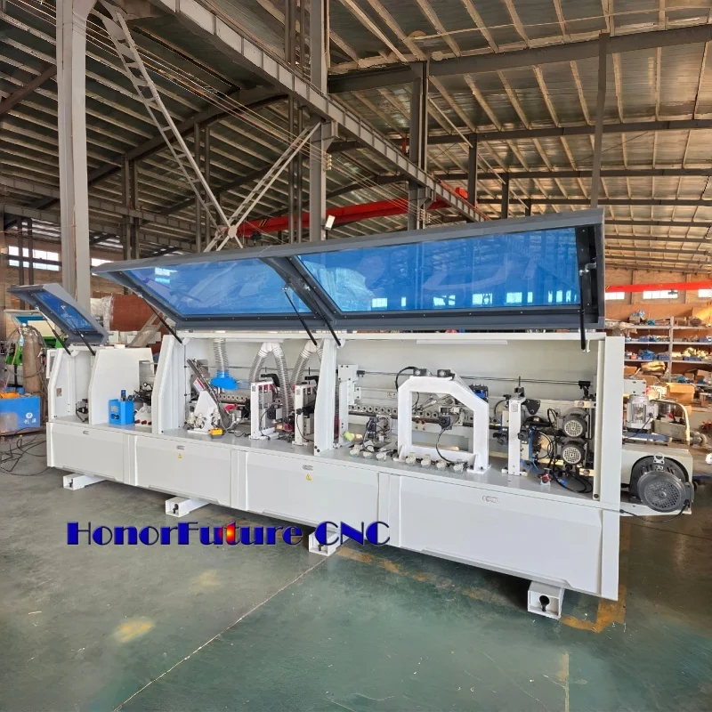 Professional Muti-functional Edge Banding Machine Auto Bevel Curve Sealing Gluing Tools Full Automatic CNC Customizable Sale