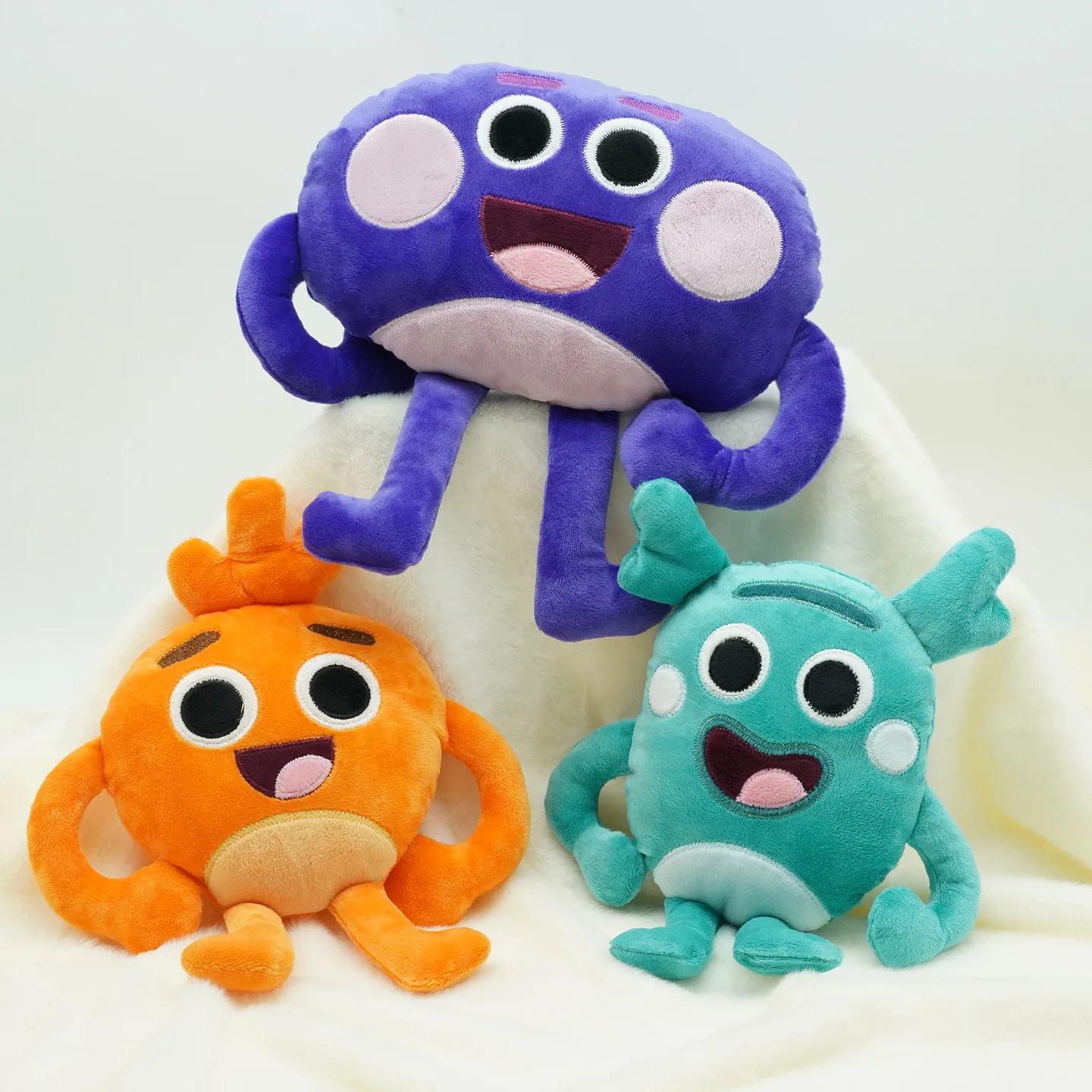 

Плюшевая игрушка Grumble Bumble Nums 27 см, игровая периферия, мягкие куклы, подарок на день рождения и Рождество для детей