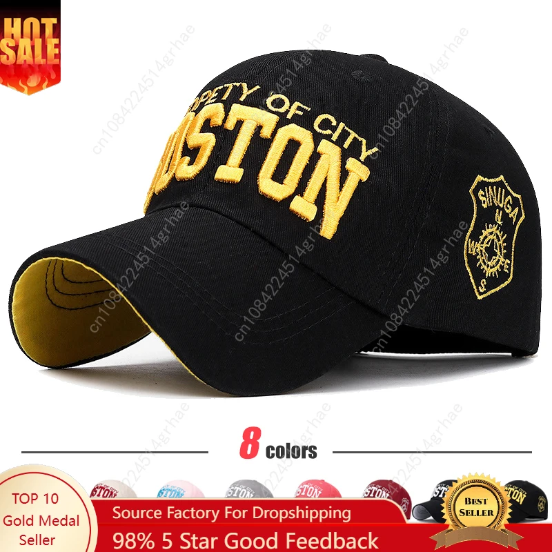 

Soft Top Sports Baseball Cap Cotton 3D Embroidery Unisex Snapback Cap Tennis Hat Dad Cap