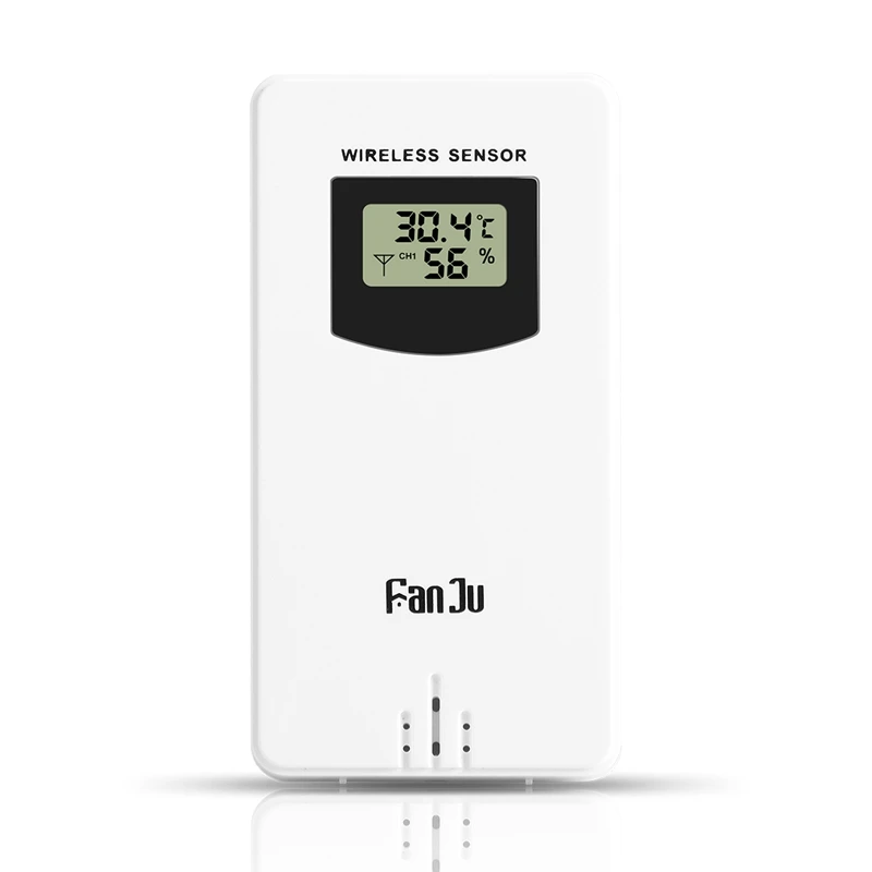 Wireless Weather Station LCD Digital Temperature Humidity Meter Barometer Desk Alarm Clock Moon Phase Colorful Weather Forecast