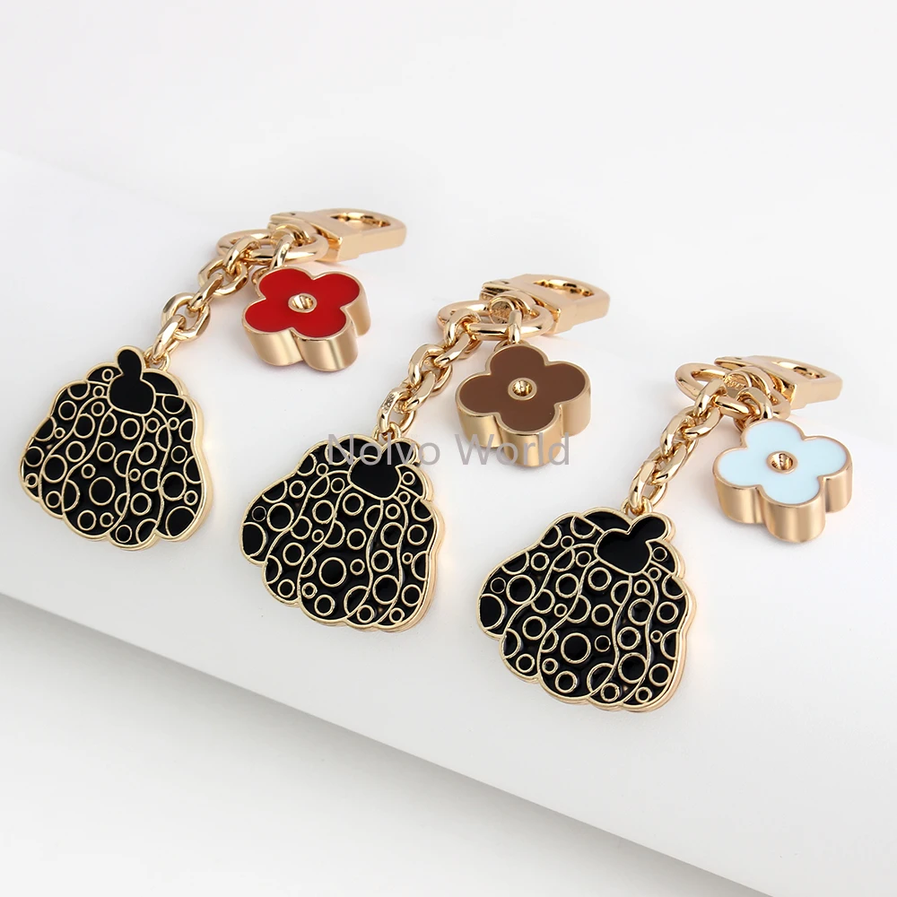 2/10/20PCS 100x35mm Plum blossom Shape Bag Pendant Keychain For Backpack Cartoon Toys Charm Key Chain Friends Gift Accessories