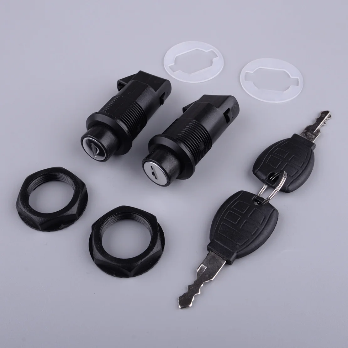 

1 Pair Lock Set with 2 Keys Fit for Universal RS Motorcycle Hard Saddlebag High Quality