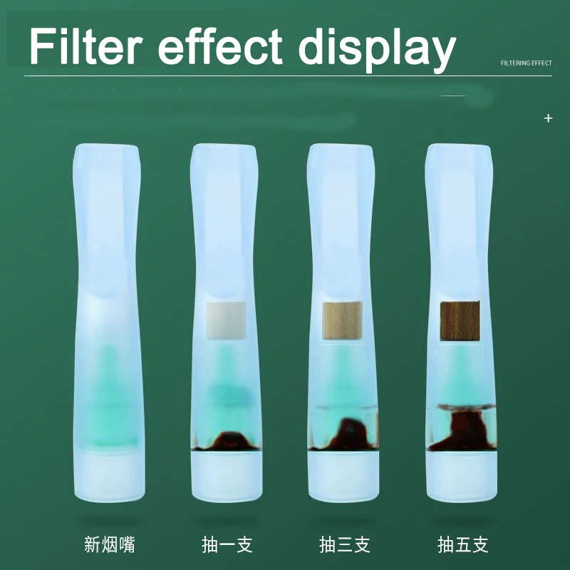New Disposable DIY Fruit Explosion Bead Tobacco Filter Cigarette Holder For Thick Thin Hookah Pipe Strong filters Gadget for Men view 4