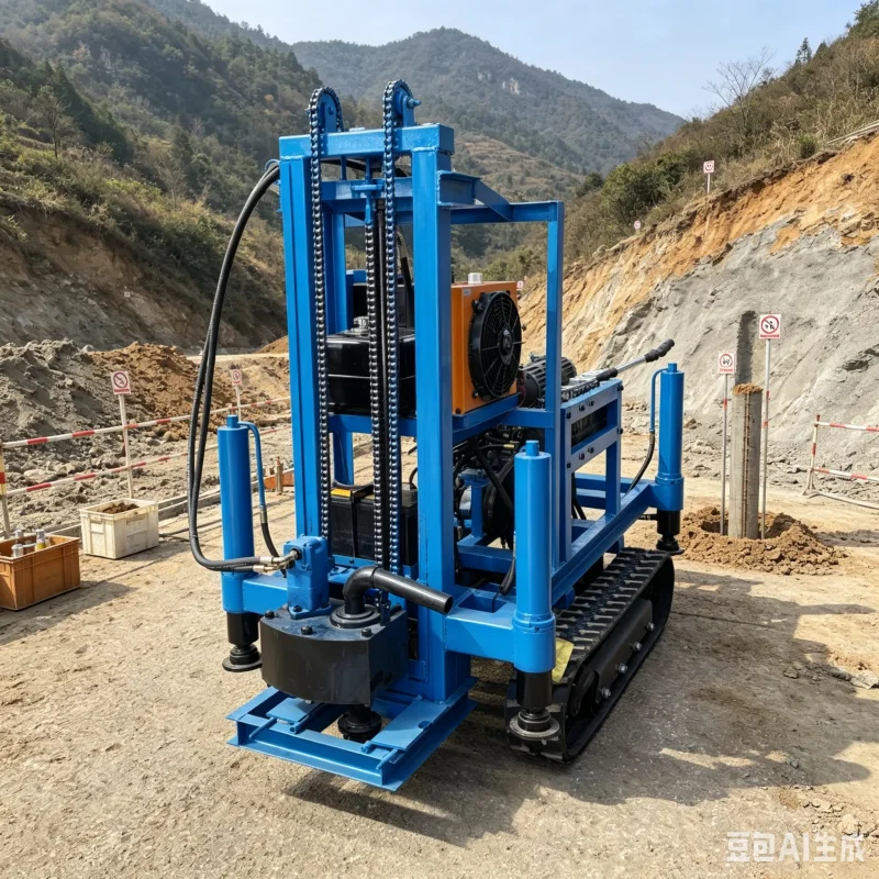 Portable Diesel Water Well Drilling Machine For Remote Water Projects With Easy Trailer Transport Rig Manufacturer Direct