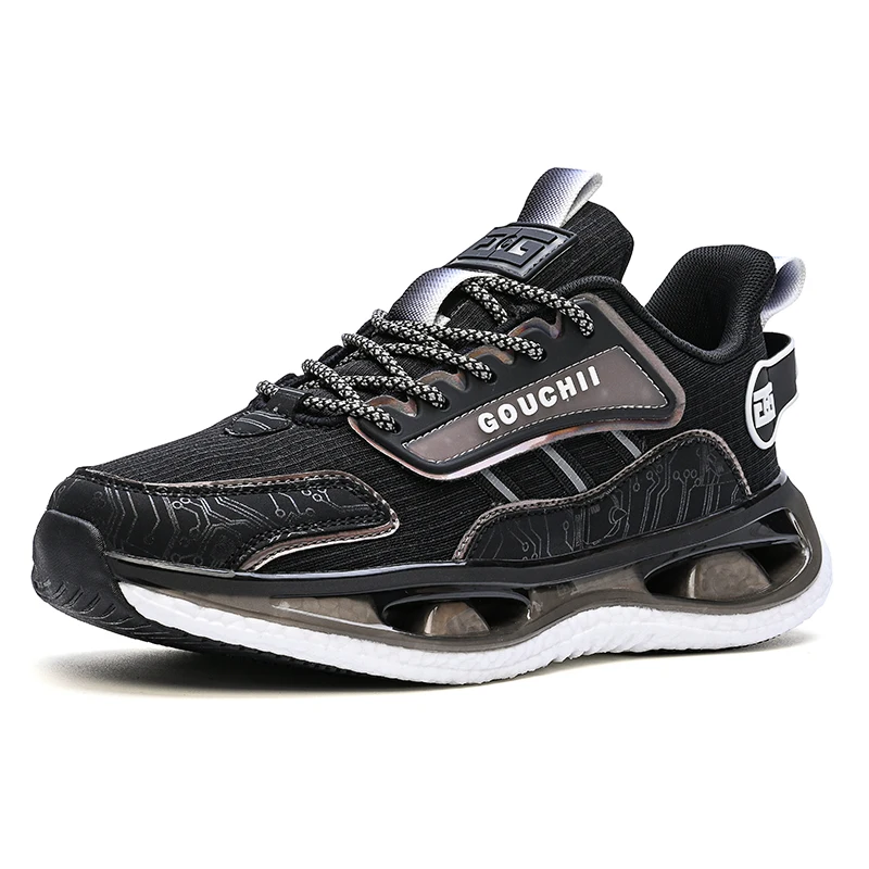 أحذية ركض شبكية من الكربون مضادة للانزلاق ومقاومة للاهتراء أحذية رياضية ترفيهية للسفر في الهواء الطلق عصرية وبسيطة