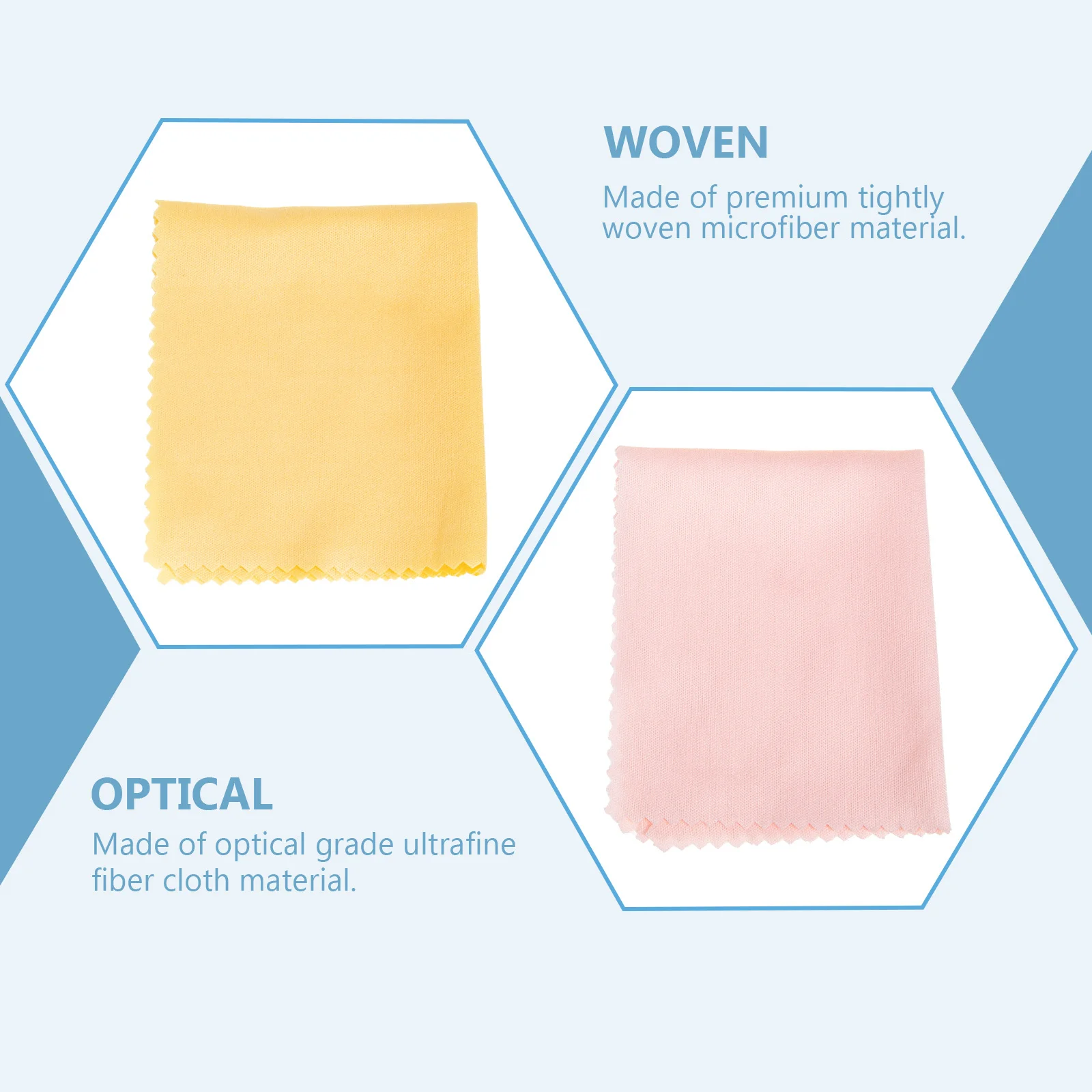 

20Pcs Microfiber Cleaning Cloth for Instruments Piano Guitar Polishing Durable Reusable Musical Instrument Cleaning Cloths