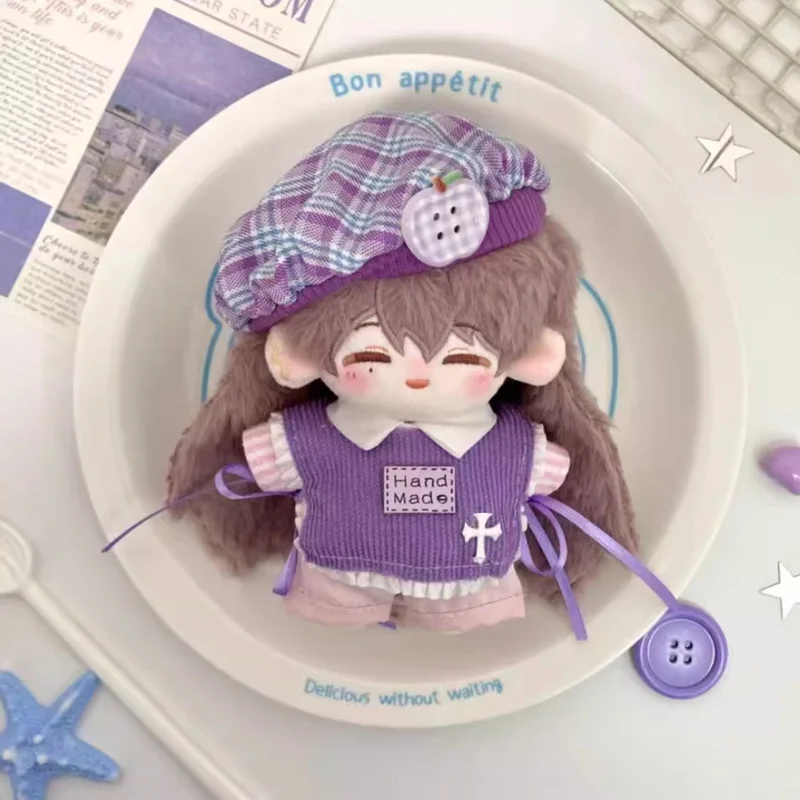 10 ซม.เสื้อผ้าเด็กปลาดาว Body โคลน Bobo Series ปกติผ้าฝ้ายตุ๊กตาเสื้อผ้าเด็กเสื้อผ้า Kawaii ชุด Suspenders Original D
