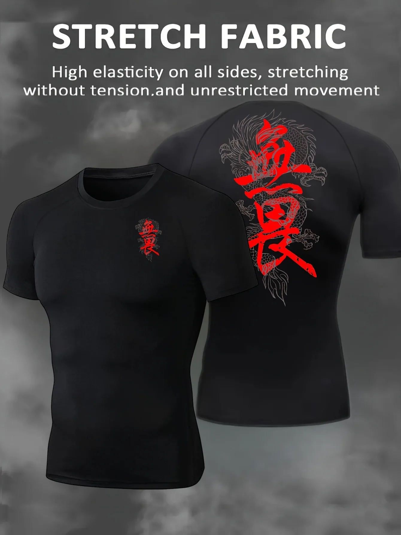 Anime berserk compressão camiseta dos homens de fitness apertado manga longa esporte t camisa treinamento jogging camisas ginásio roupas esportivas secagem rápida