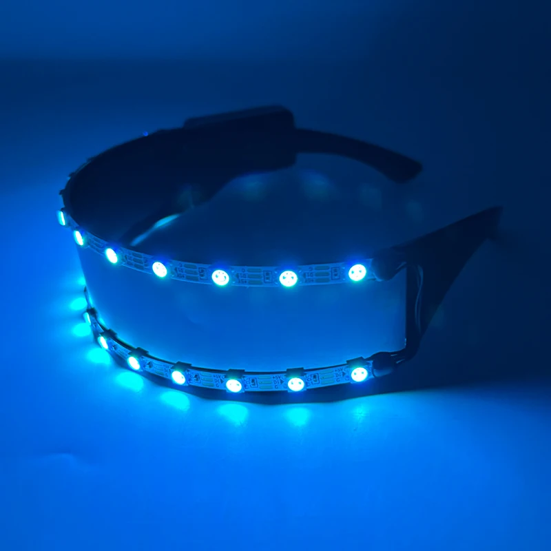 

Полноцветные LED-очки с дистанционным управлением, лазерные очки, светящиеся очки для рейвов, реквизит для танцев, DJ-очки, аксессуары для сценических выступлений