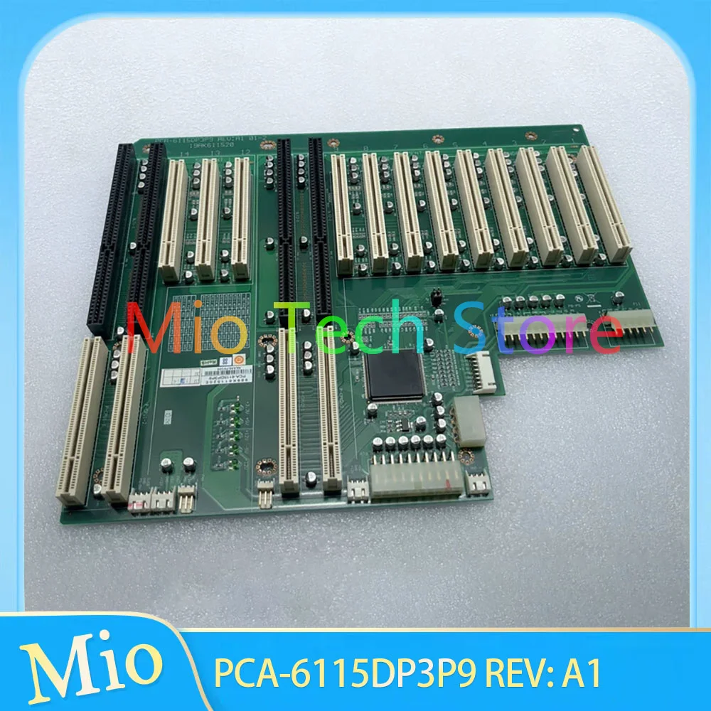 Industrial computer motherboard with 16 PCI slots PCA-6115DP3P9 REV: A1