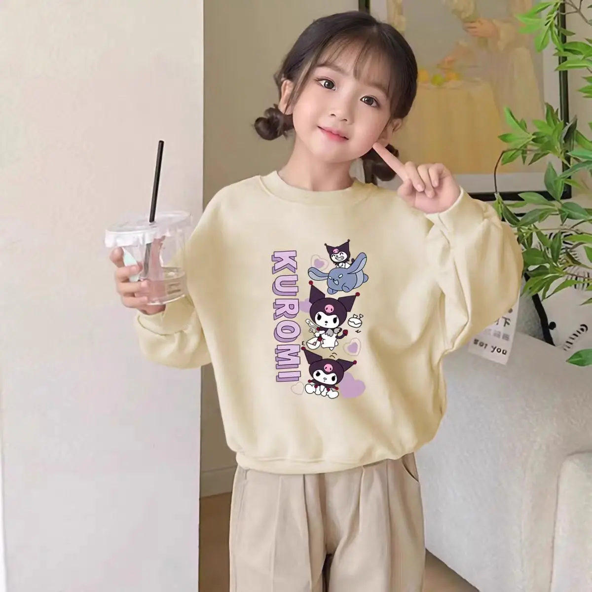 طفل الفتيات 100% ملابس قطنية طفل لطيف كونومي مطبوعة البلوز الأطفال الخريف موضة كم طويل تي شيرت الصبي الملابس