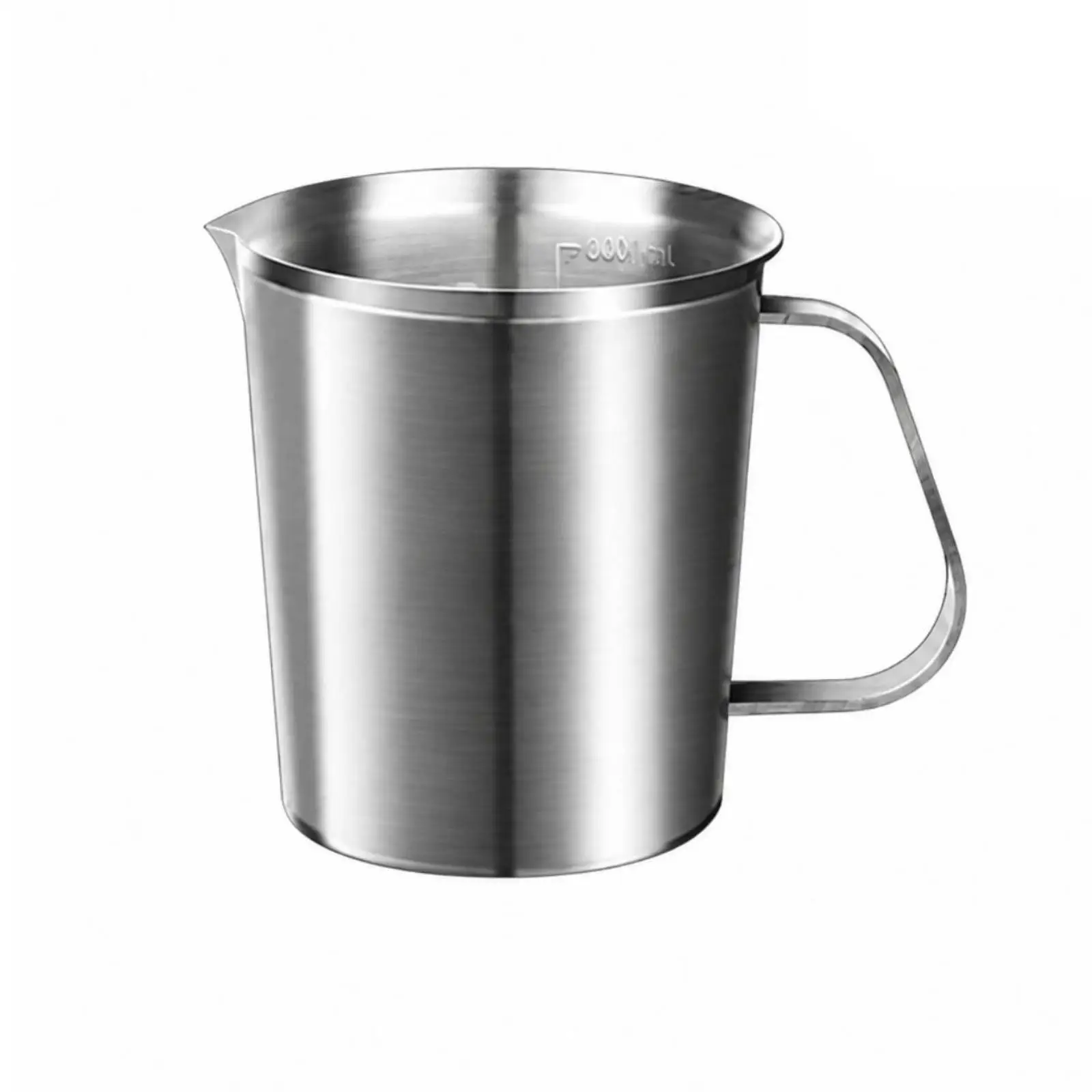 Rust Resistant Steel Measuring Pitcher for Coffee Pouring and Kitchen Utensil Set Tasks